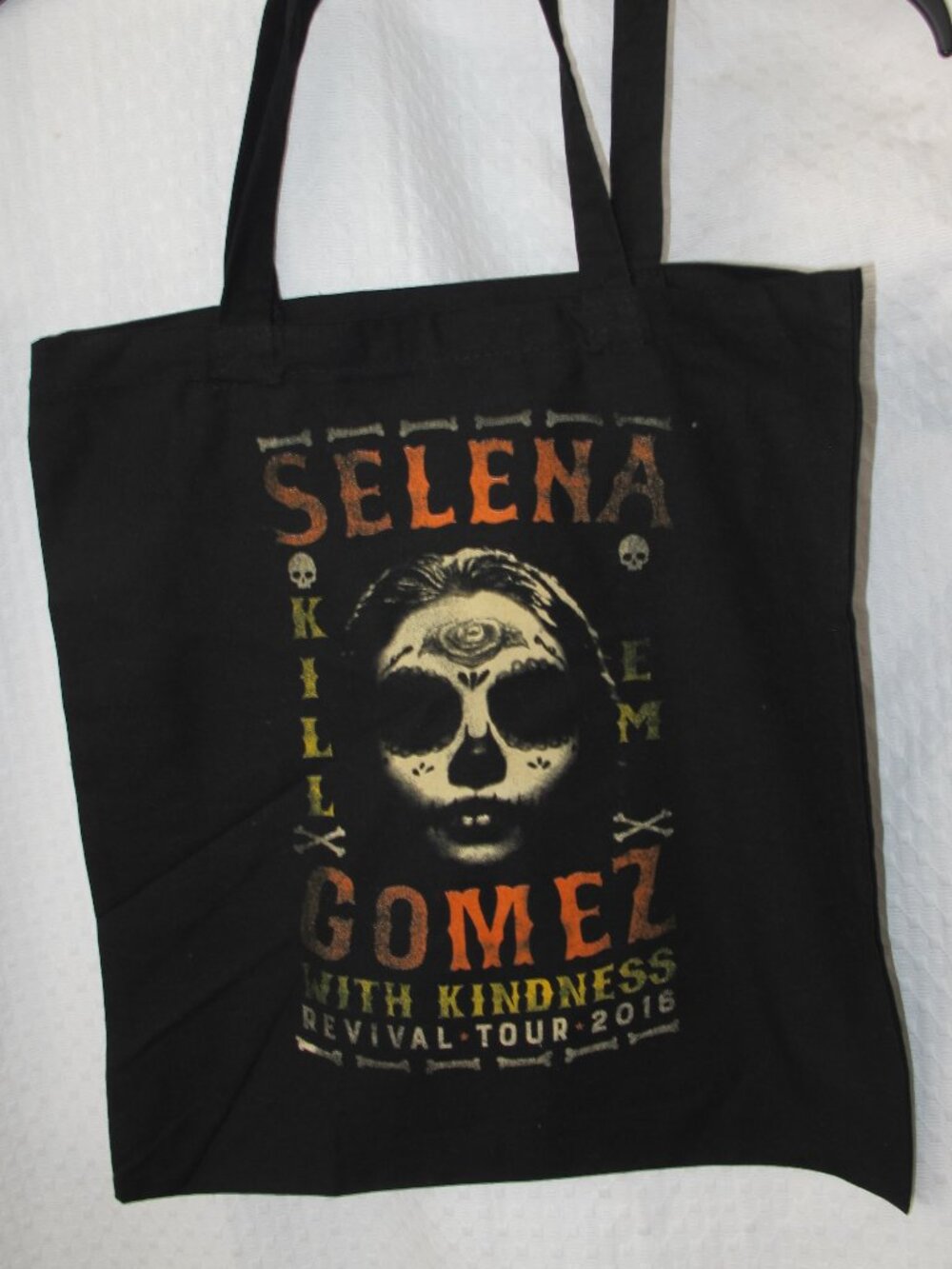 Selena Gomez Tote Bag
